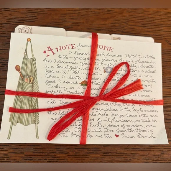 160 SUSAN BRANCH RECIPE CARDS PLUS DIVIDERS - Picture 4 of 5